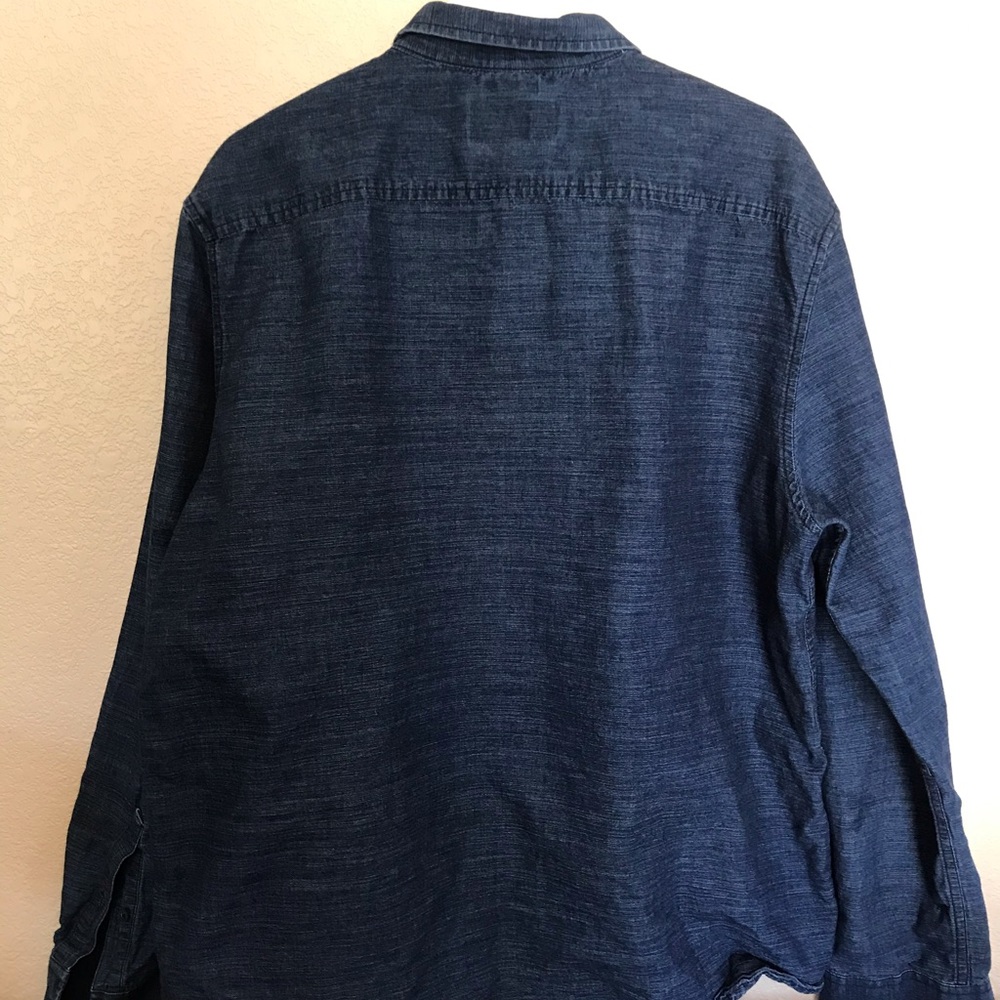 American Rag Button Down Denim XXL - Picture 2 of 3